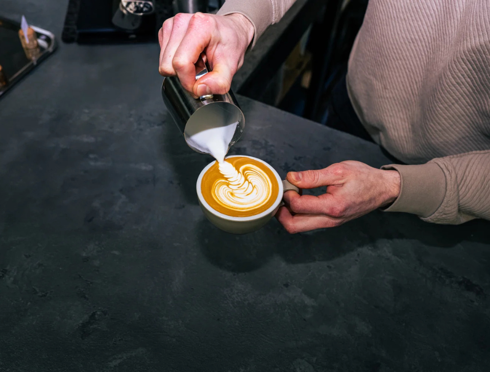 Professional barista training at Click and Drip