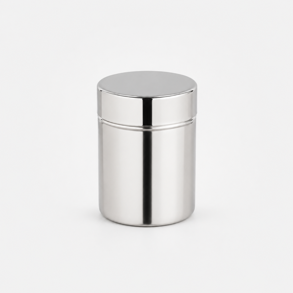 Stainless-Steel Coffee Canister