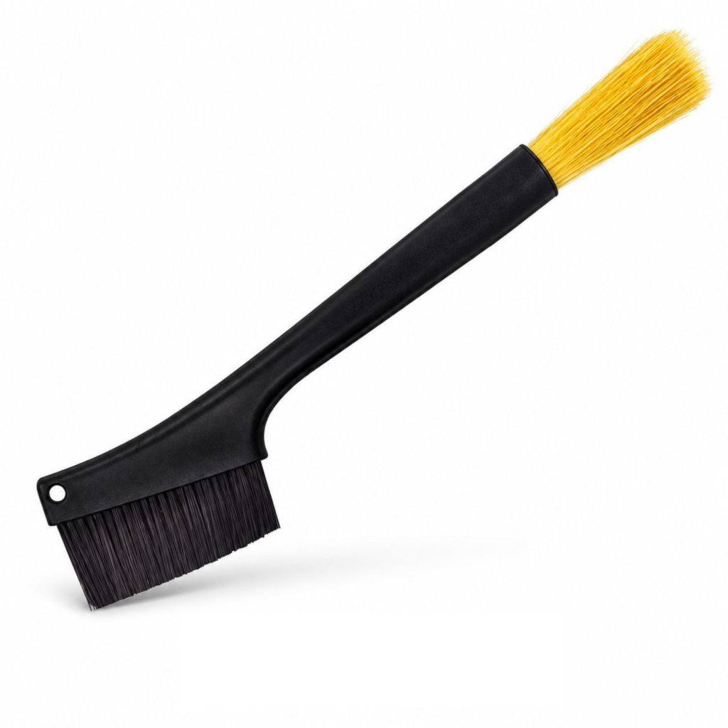 Double-Ended Coffee Grinder Cleaning Brush