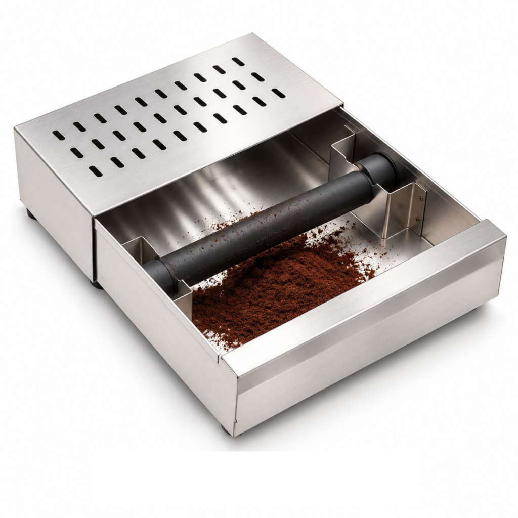 Stainless Steel Coffee Knock Drawer