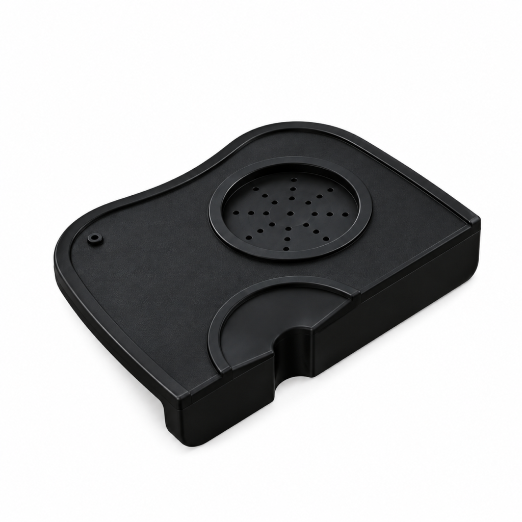 Tamping mat medium black silicone