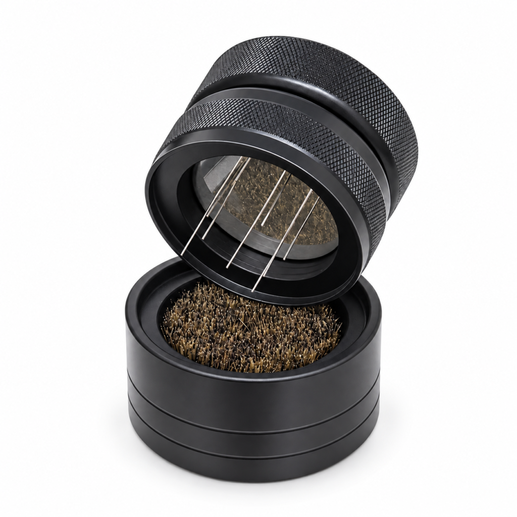 WDT Coffee Distribution Tool with Cleaning Base